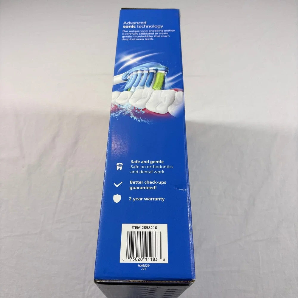 Philips Sonicare Optimal Clean Rechargeable‎ Sonic Toothbrush and Case- One Set